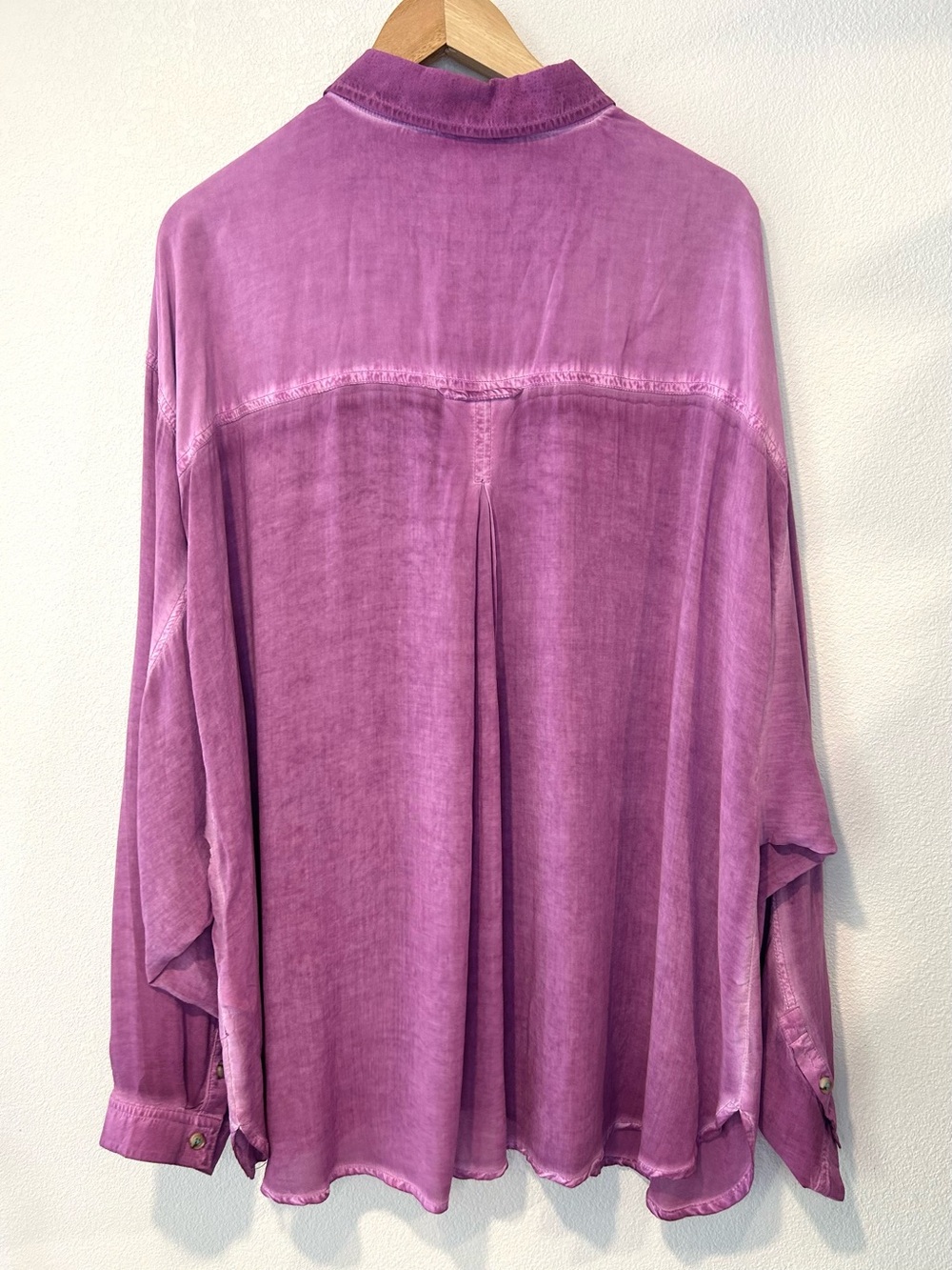Anthropologie Pilcro Joelle Buttondown Lightweight Preppy Casual Plus Size 2X - Picture 5 of 8